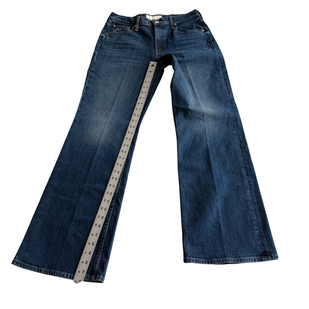 Mother USA Made The Bookie Sneak Straight in Perfectly Imperfect Jeans 29 Waist - Picture 12 of 12